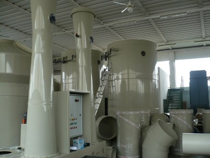 depuration plants, scrubber, ecowair, humid cleaner, air cleaning, smokes treatments